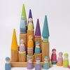 Grimm's Rollers Large Building Set Natural (Was $140.70 Now $84.00)
