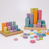 Grimm's Rollers Large Building Set Pastel (Was $140.70 Now $84.00)