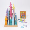 Grimm's Rollers Large Building Set Pastel (Was $140.70 Now $84.00)