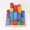 Grimm's Rollers Large Building Set Rainbow (Was $140.70 Now $84.00)