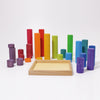 Grimm's Rollers Large Building Set Rainbow (Was $140.70 Now $84.00)