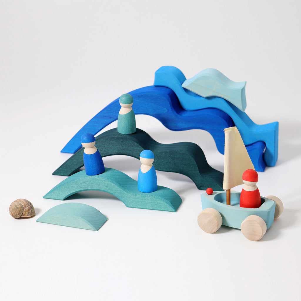 Grimm's Building Set Four Elements Large