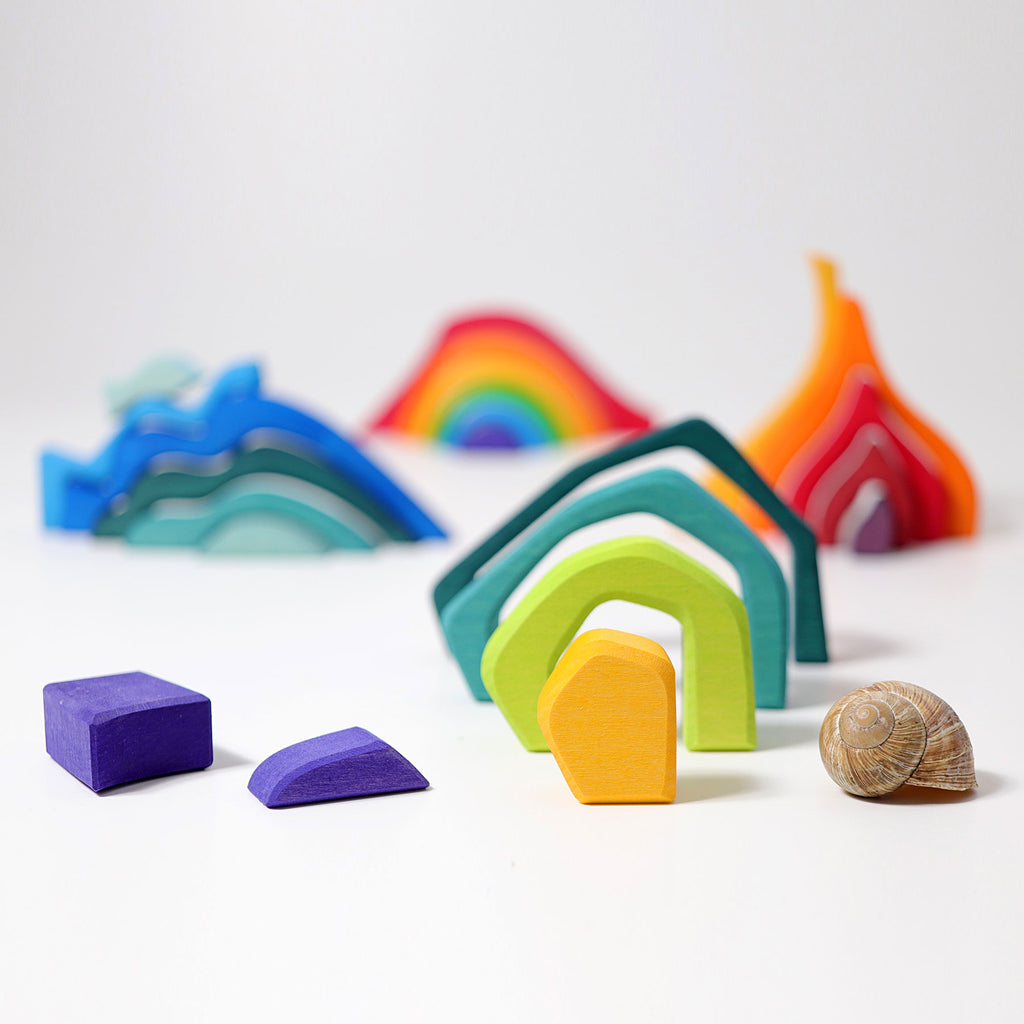 Grimm's Building Set Four Elements Small
