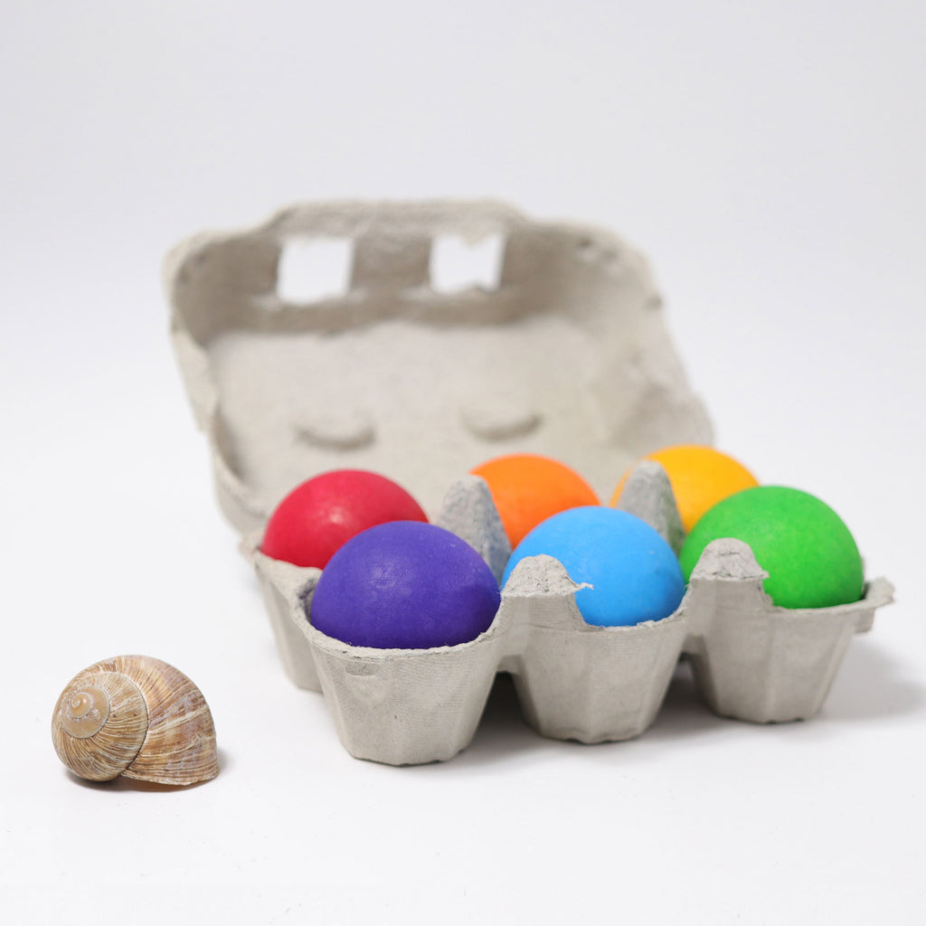 Grimm's Balls Large Rainbow, set of 6