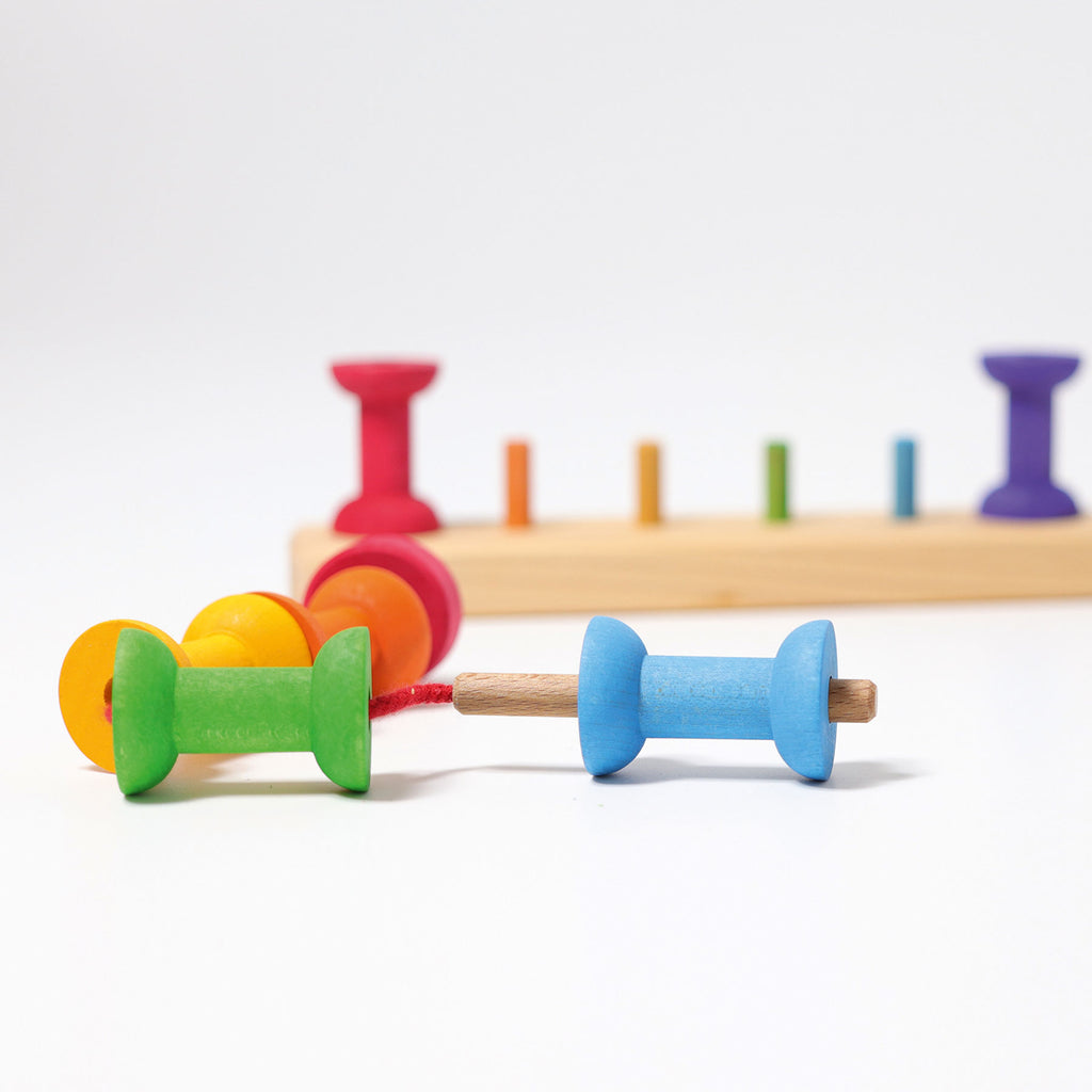 Grimm's Bobbins Small Threading Game