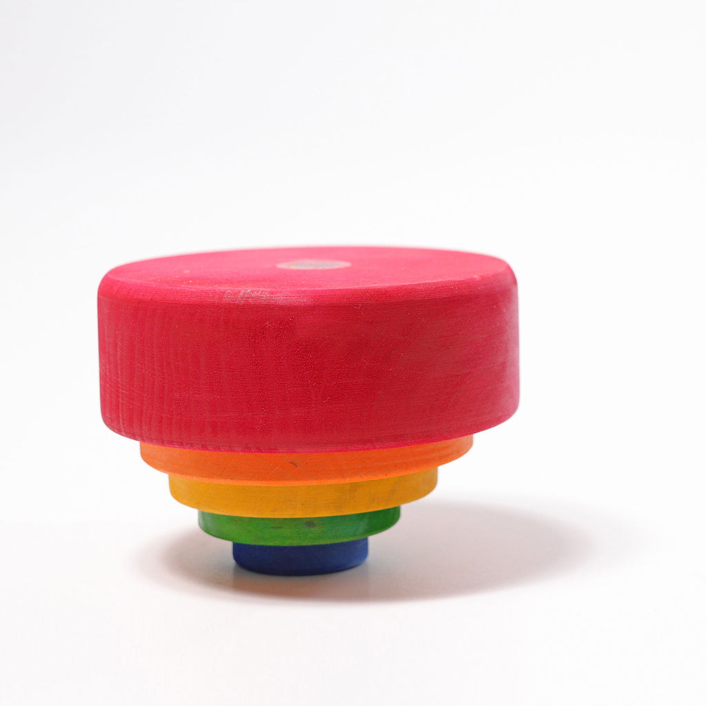 Grimm's Stacking Bowls Red