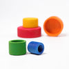 Grimm's Stacking Bowls Red