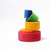 Grimm's Stacking Bowls Red