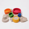 Grimm's Stacking Bowls Red