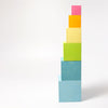 Grimm's Stacking Boxes Large Pastel