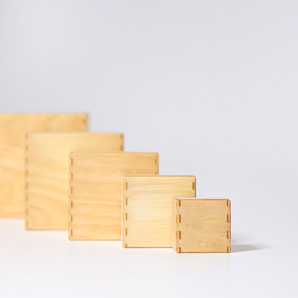 Grimm's Stacking Boxes Small Natural