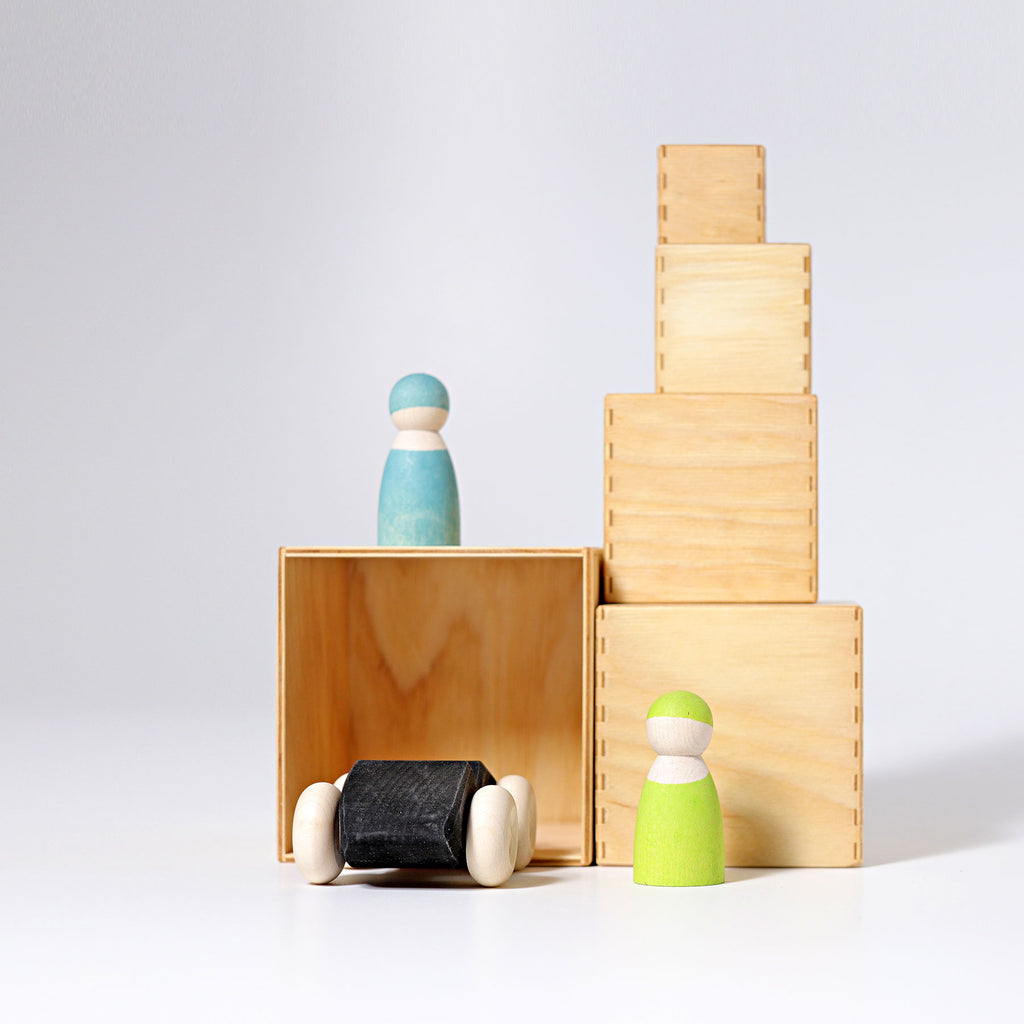 Grimm's Stacking Boxes Small Natural