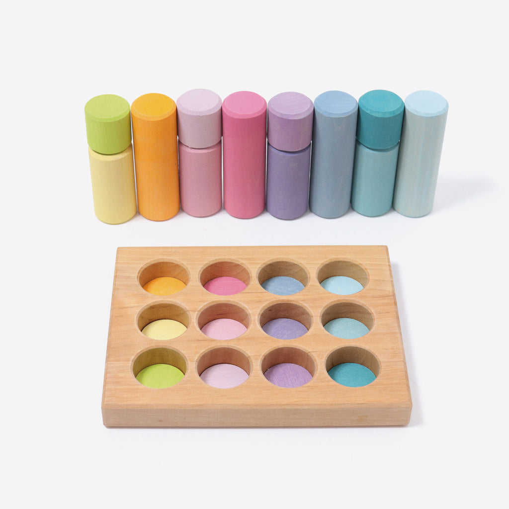 Grimm's Rollers Small Sorting Game Pastel Was $88.00 now $50.00