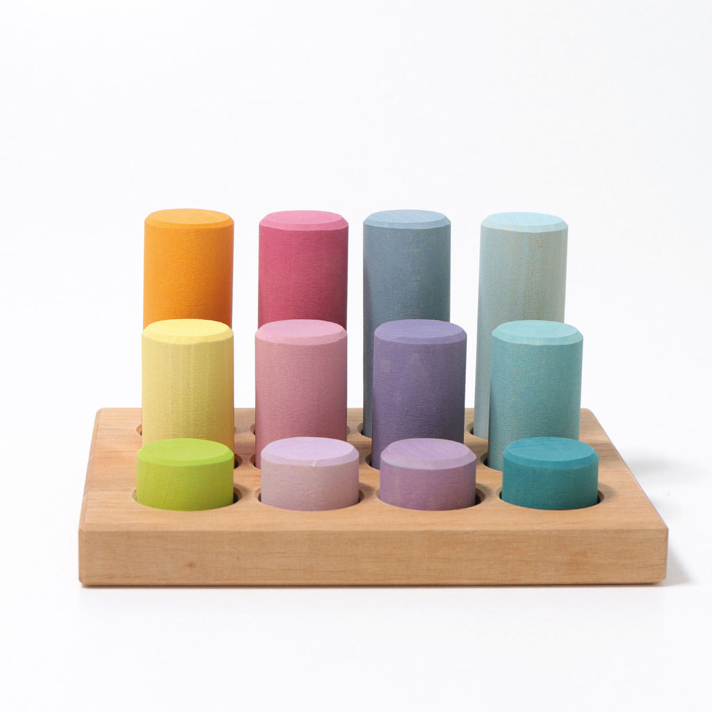 Grimm's Rollers Small Sorting Game Pastel Was $88.00 now $50.00