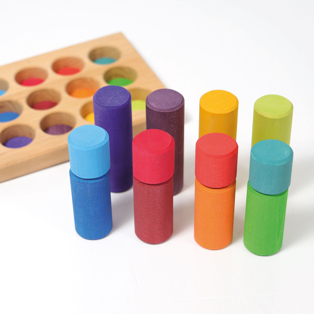 Grimm's Rollers Small Sorting Game Rainbow Was $88.00 now $50.00