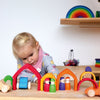 Grimm's Stacking House Coloured