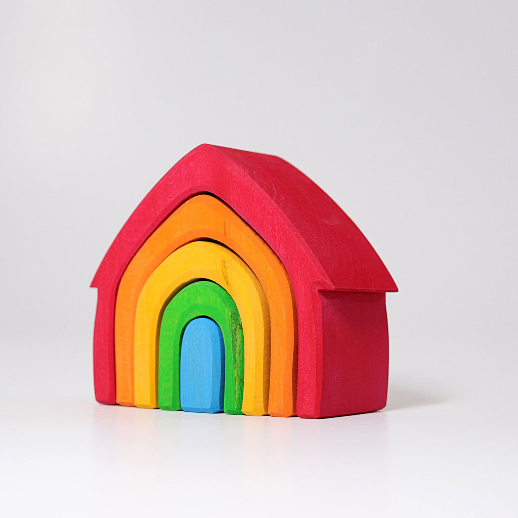 Grimm's Stacking House Coloured