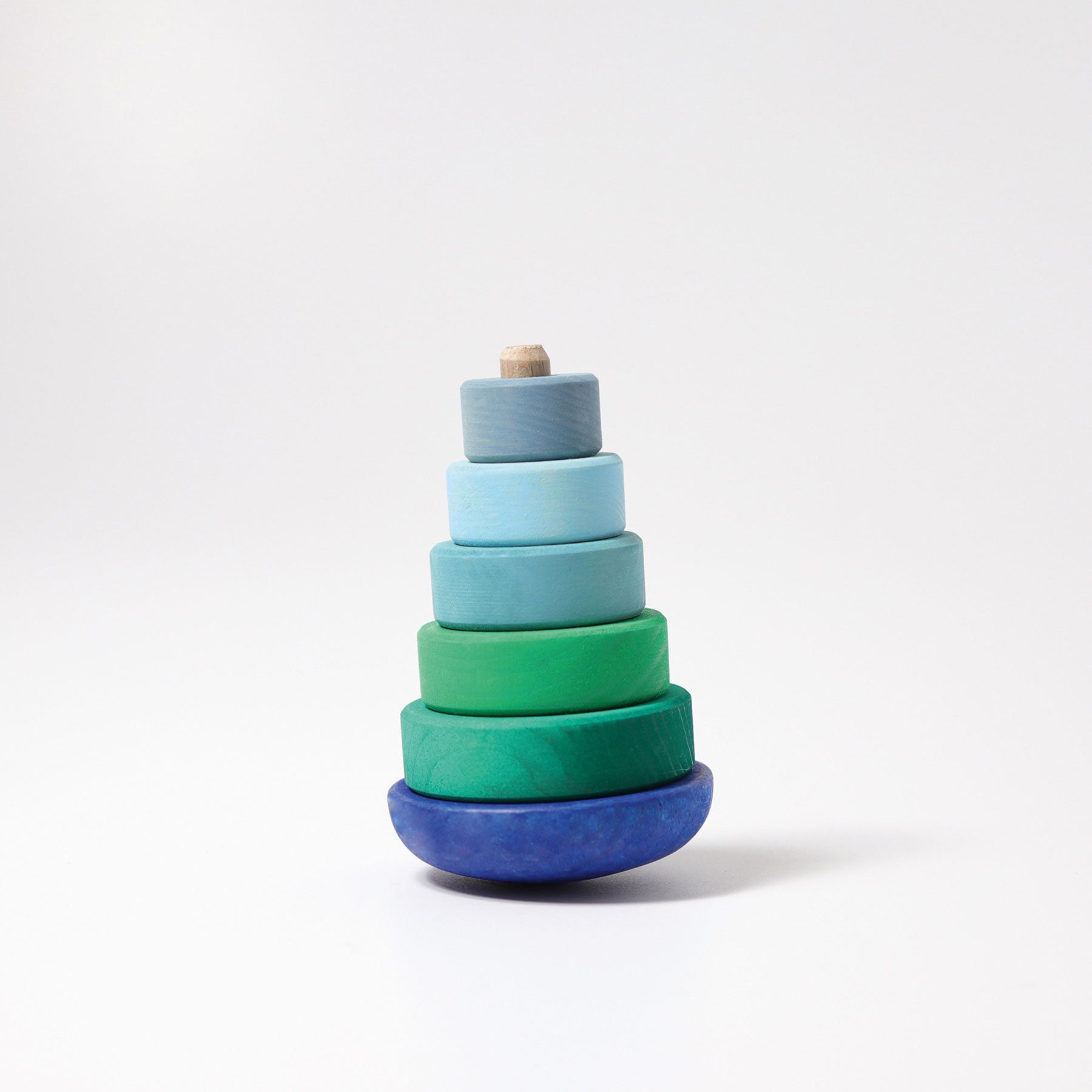 Grimm's Conical Tower Wobbly, Blue 40% off (Was $39.50 now $23.70)