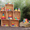 Grimm's Stacking Tower, Flowers