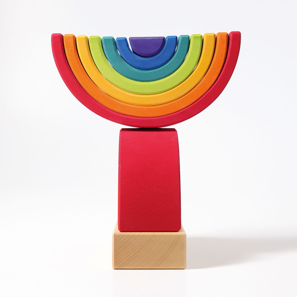 Grimm's Stacking Tower Double Rainbow