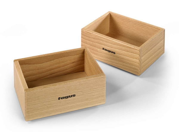 Fagus stacking boxes set of 2