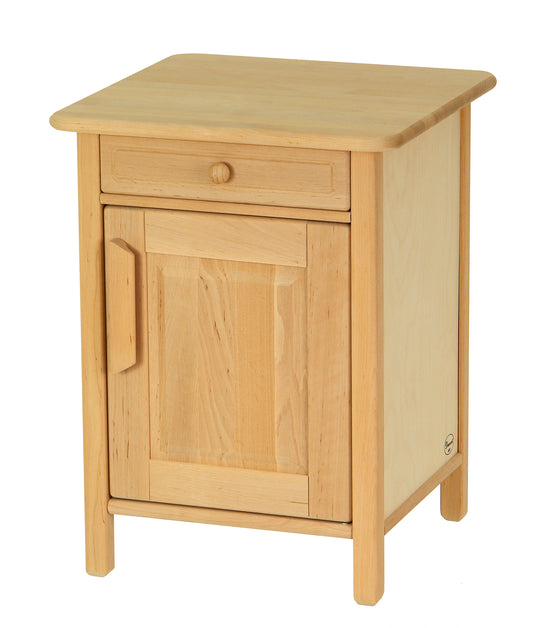 Drewart Kitchen Cabinet, Natural with Legs