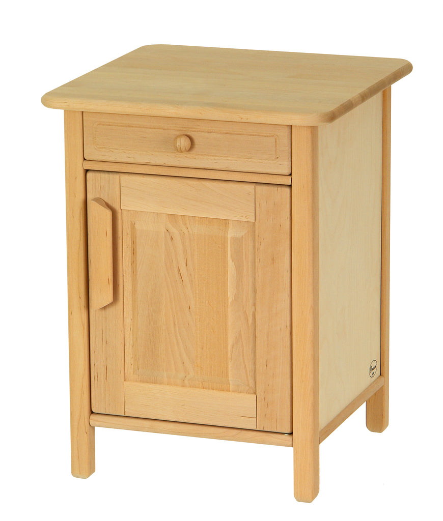 Drewart Kitchen Cabinet, Natural with Legs
