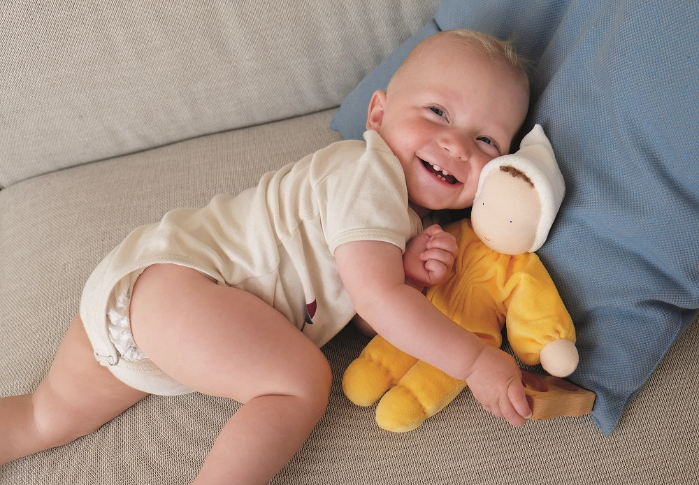 Grimm's Soft Doll Yellow