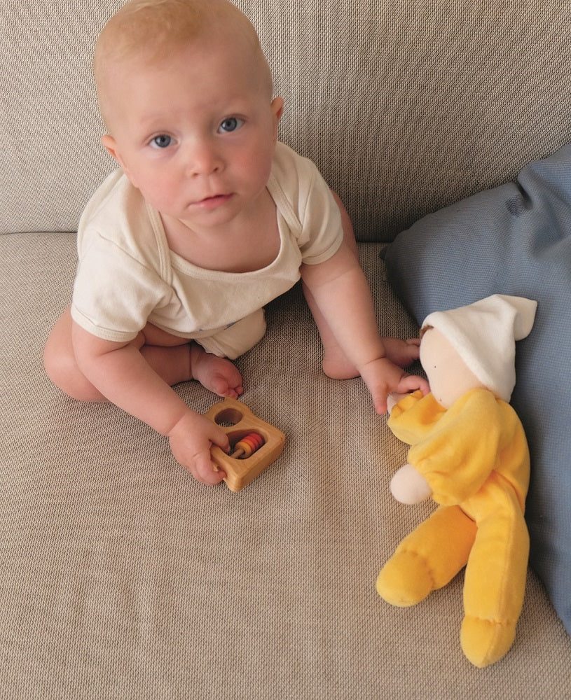 Grimm's Soft Doll Yellow