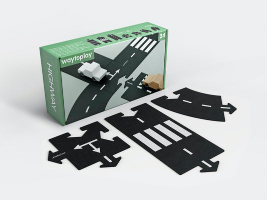 WaytoPlay Highway, 24 pieces (Already Reduced - No Code Needed)