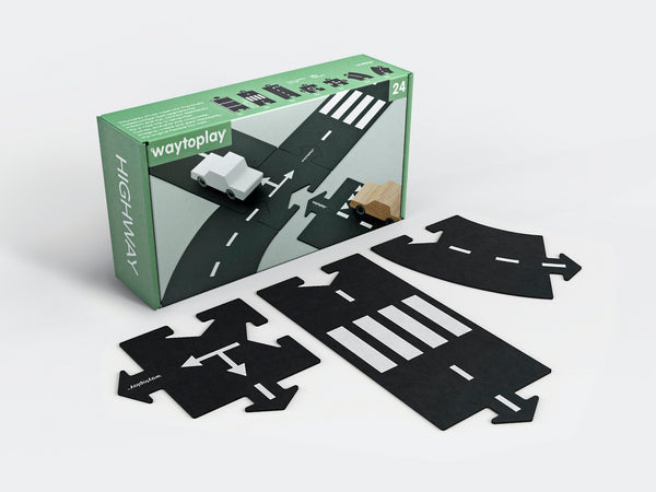 WaytoPlay Highway, 24 pieces (Already Reduced - No Code Needed)