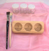 Sedulus Artisan Paint Jar Holder with 3 Jars