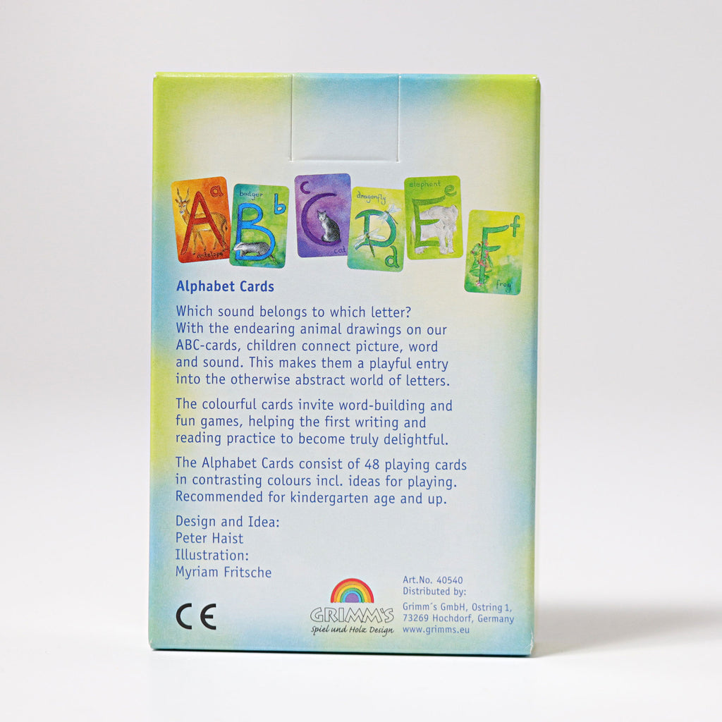 Grimm's Waldorf Alphabet Cards