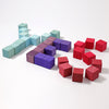 Grimm's Mosaic Rainbow Large, 100 pieces