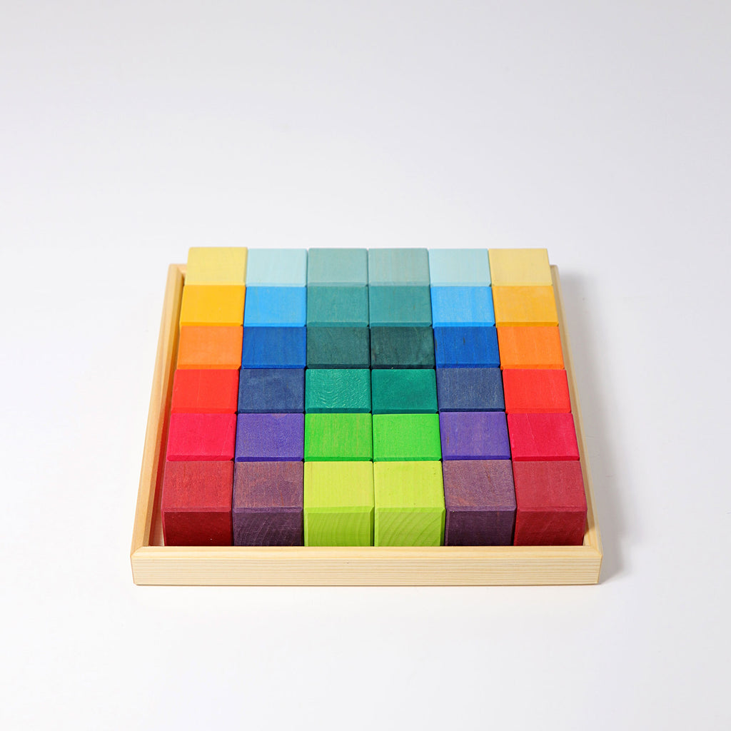 Grimm's Mosaic Rainbow, 36 pieces