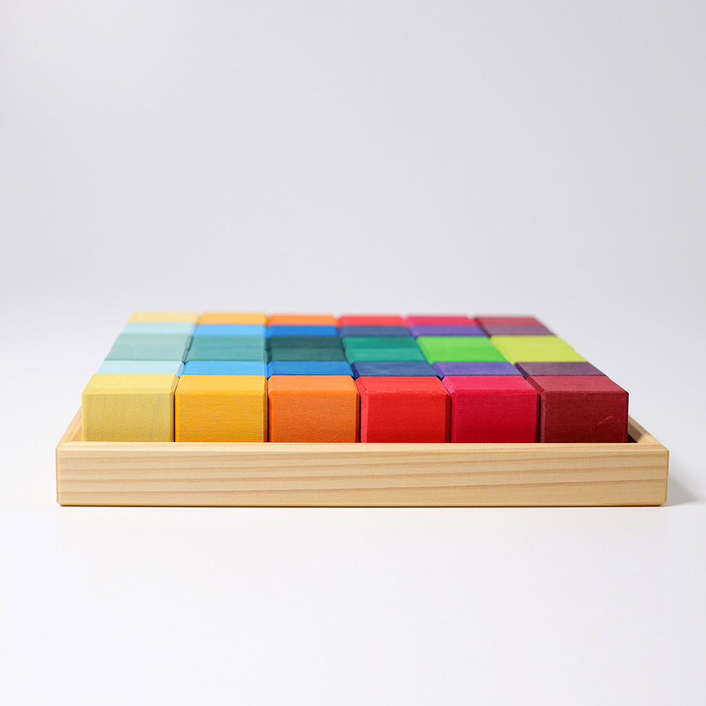 Grimm's Mosaic Rainbow, 36 pieces