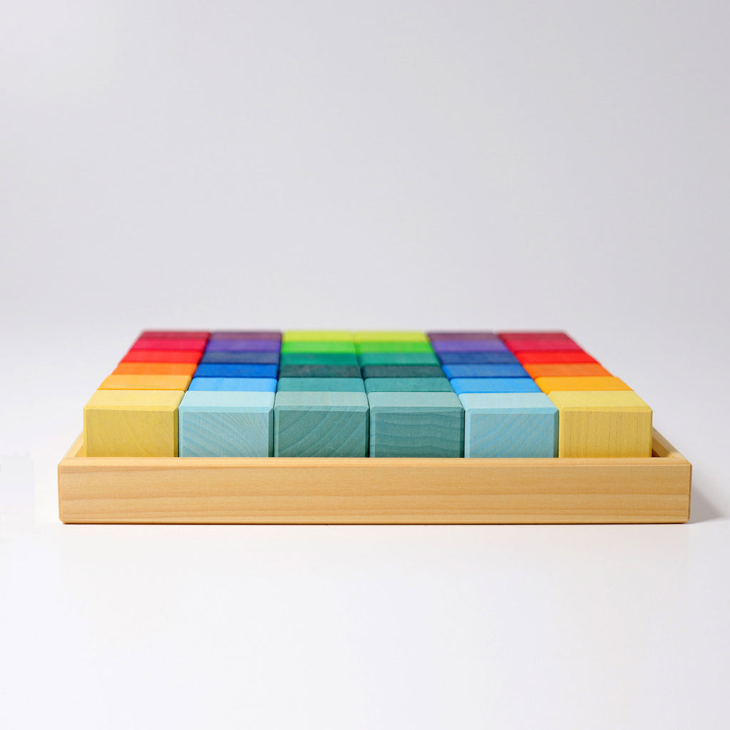 Grimm's Mosaic Rainbow, 36 pieces