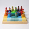 Grimm's Mosaic Rainbow, 36 pieces
