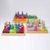 Grimm's Mosaic Rainbow Large, 100 pieces