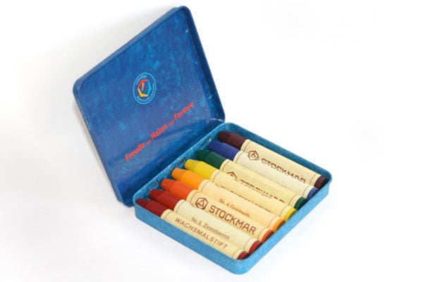 Stockmar Crayons, 8 Sticks