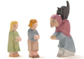 Ostheimer Hansel and Gretel, with Witch and Cat