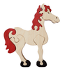 Fauna Puzzle Horse