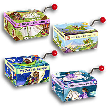 Mini Music Boxes Storybook, Box of 16