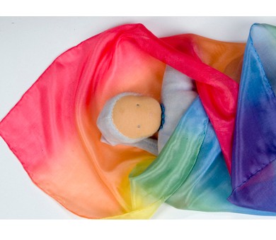 Sarah's Silks Mini Playsilk Rainbow