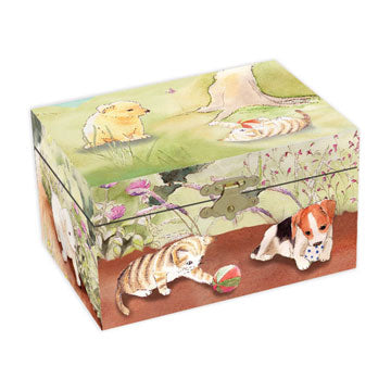 Enchantmints Music Box Playful Pets Small