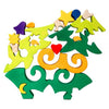 Fauna Puzzle Christmas Tree