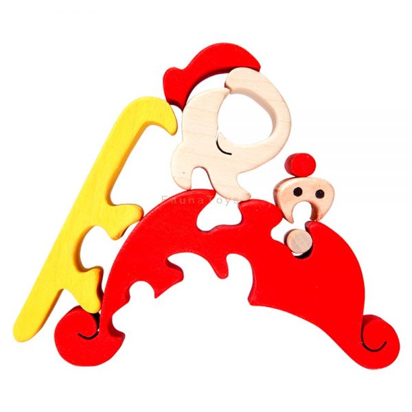 Fauna Puzzle Santa Small