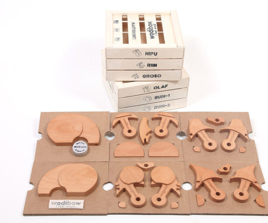 Wodibow Nanodonte Small Magnetic Animals Pack