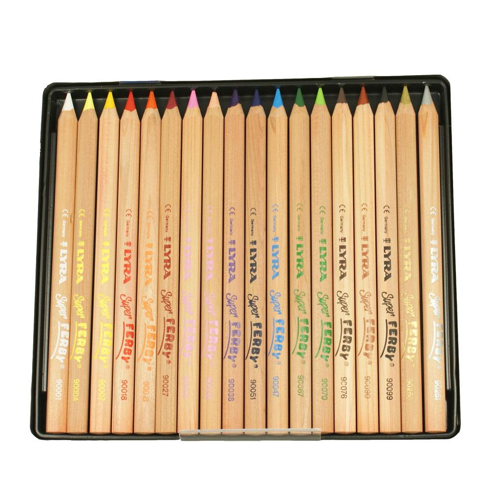 Lyra Pencils Super Ferby 18 in Tin