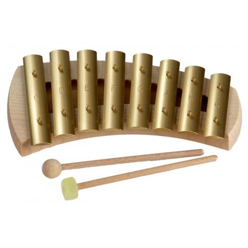Auris Glockenspiel, Diatonic 8 Tone curved